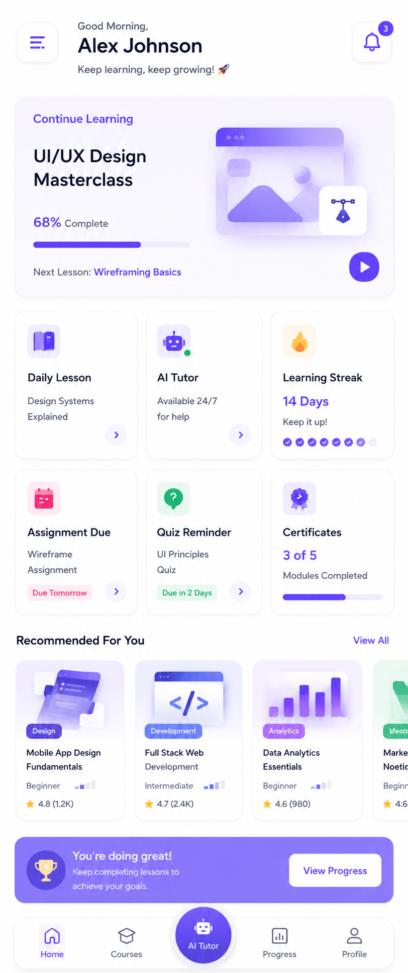 Mobile App Preview