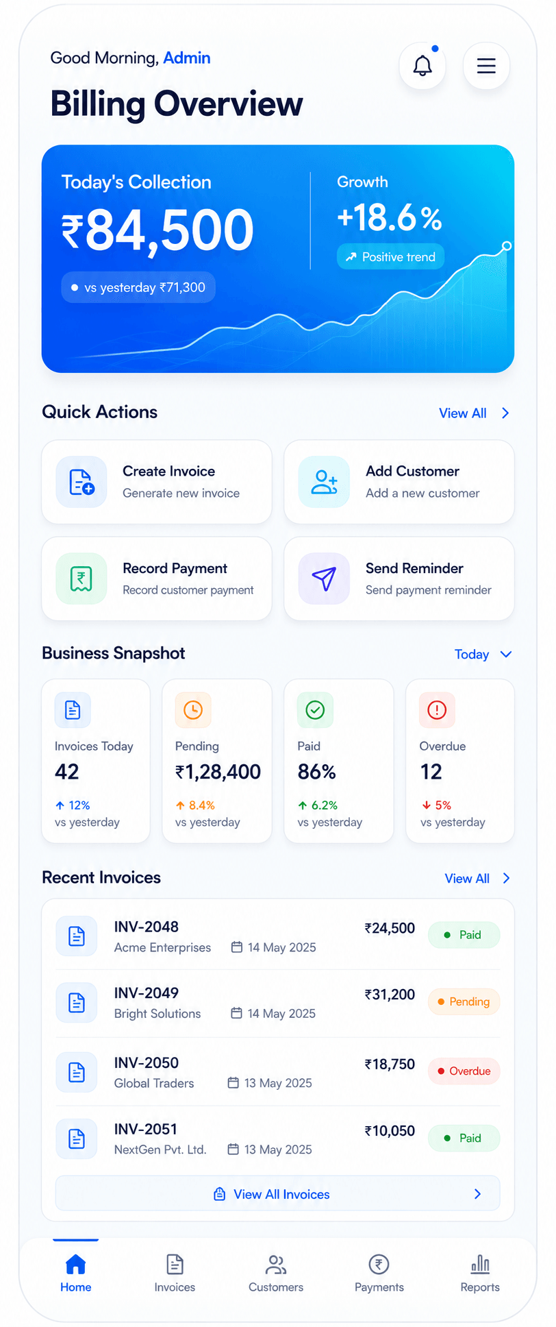 Mobile App Preview