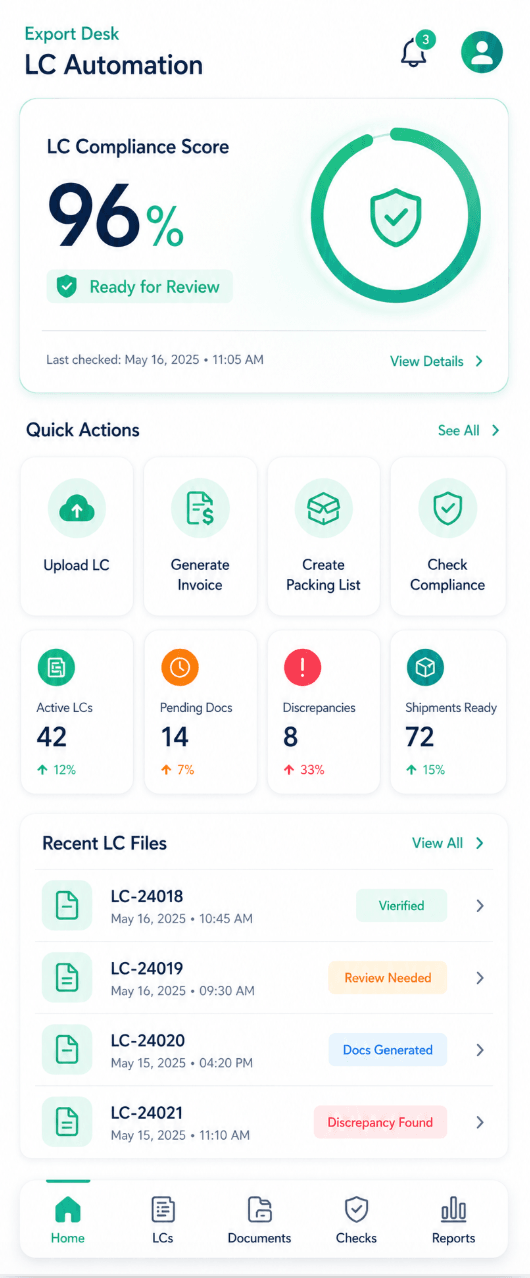 Mobile App Preview