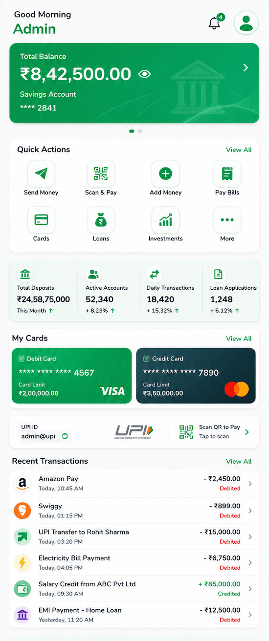 Mobile App Preview